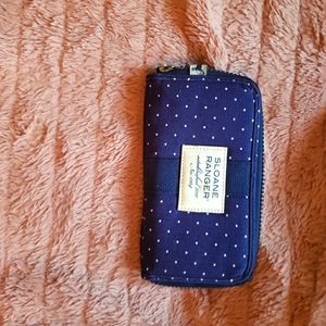 Navy Polka Dot Sloane Ranger Wallet